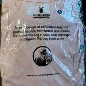 Dutch Bros Light Pink Tee